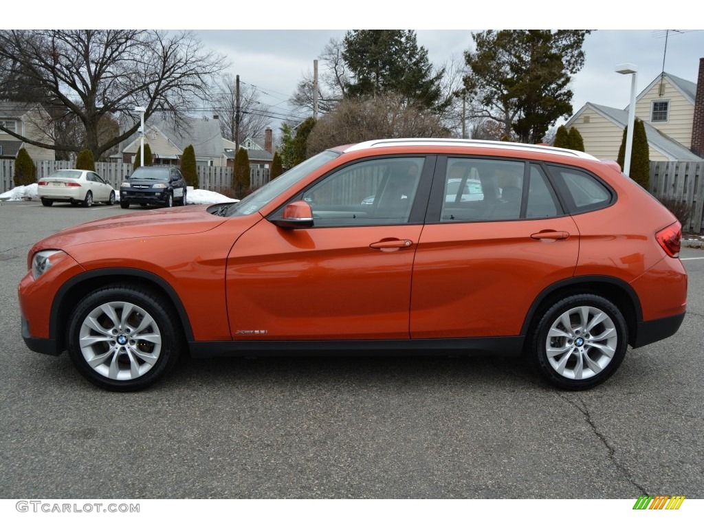 Valencia Orange 2013 BMW X1 xDrive 28i Exterior Photo #110660741