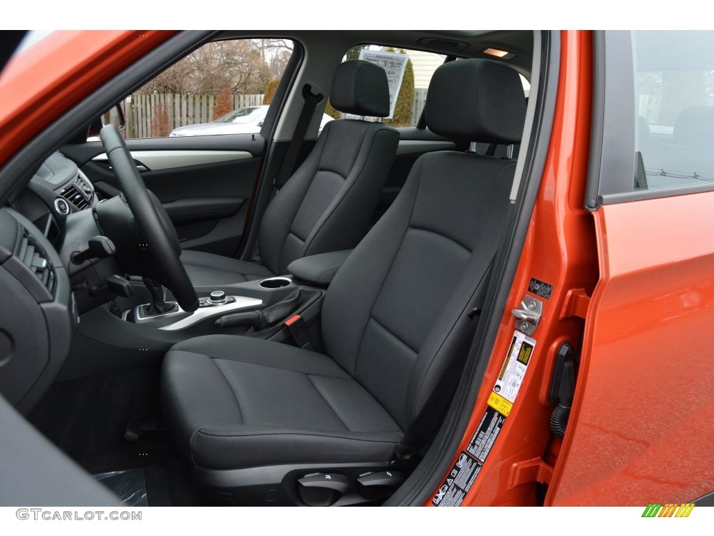 2013 X1 xDrive 28i - Valencia Orange / Black photo #13