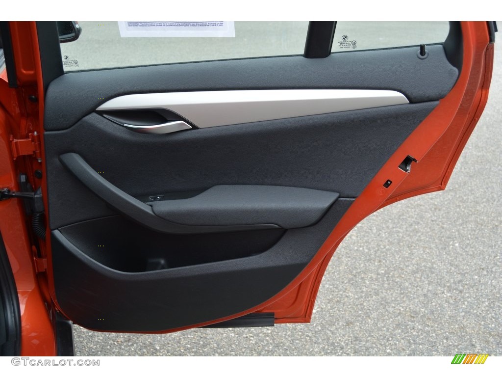2013 X1 xDrive 28i - Valencia Orange / Black photo #24