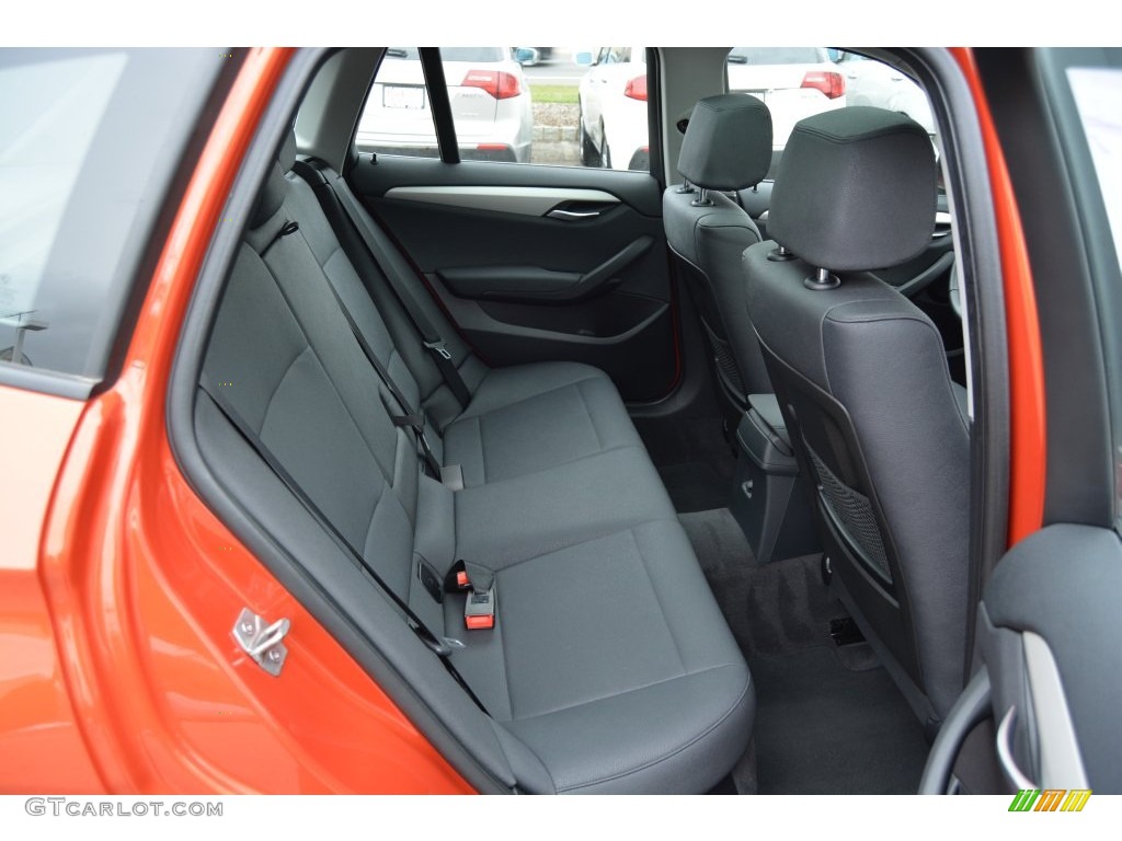 2013 X1 xDrive 28i - Valencia Orange / Black photo #25