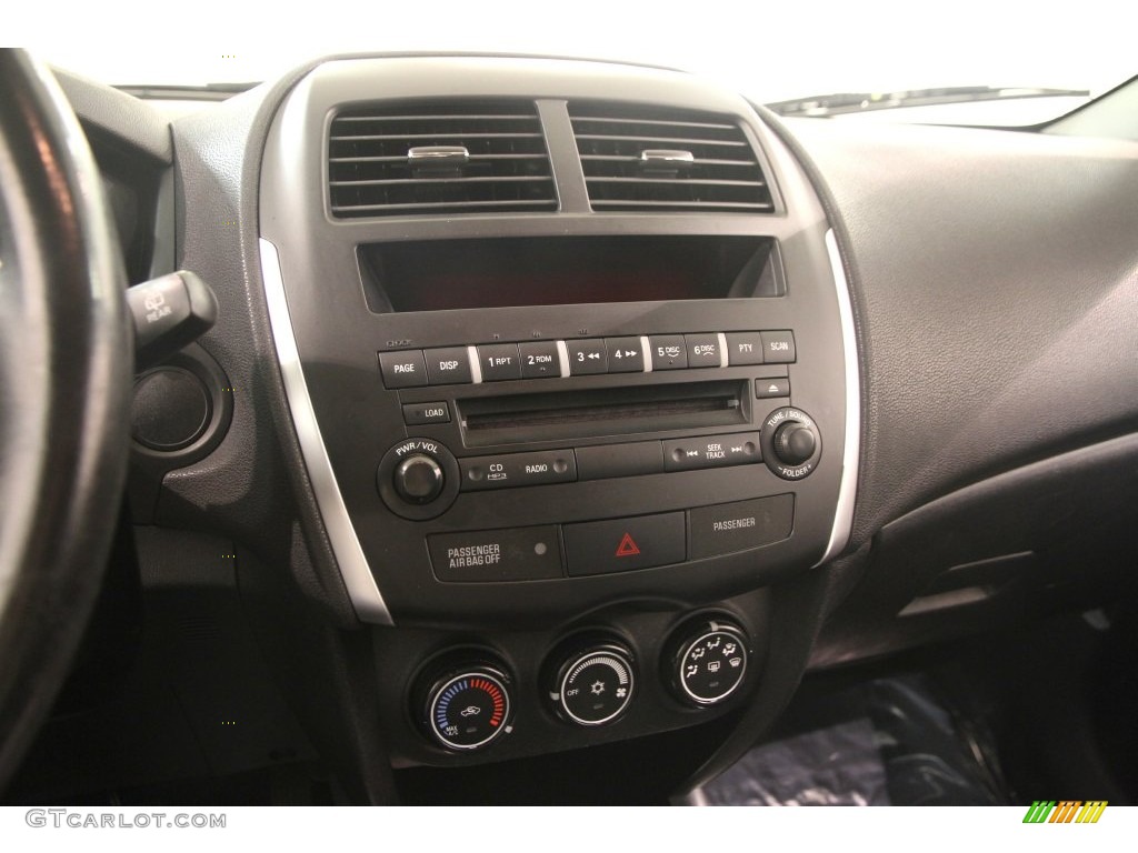 2011 Outlander Sport ES - Rally Red Metallic / Black photo #7