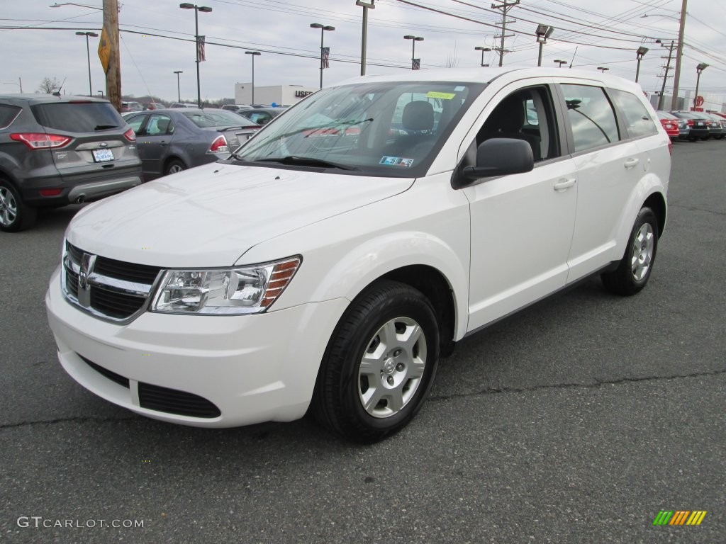 2010 Journey SE - Stone White / Dark Slate Gray photo #2