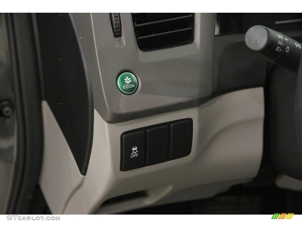 2012 Civic EX Coupe - Polished Metal Metallic / Gray photo #5