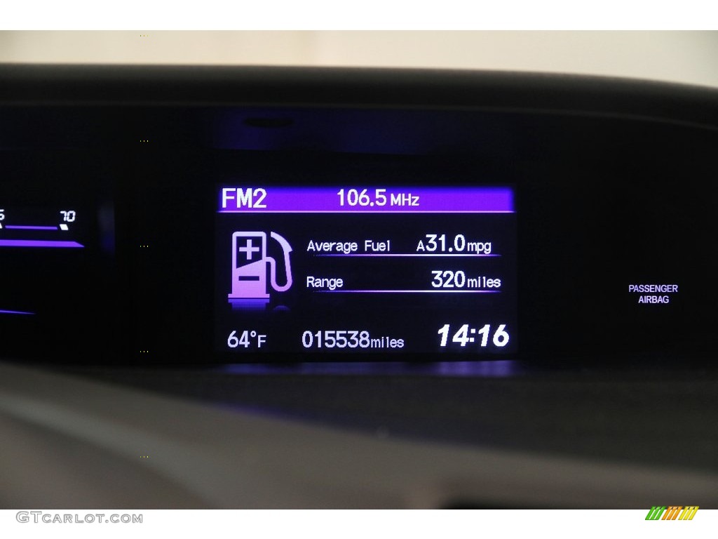 2012 Civic EX Coupe - Polished Metal Metallic / Gray photo #9