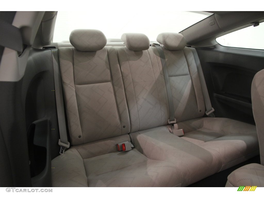 2012 Civic EX Coupe - Polished Metal Metallic / Gray photo #14