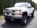 1997 Olympic White Chevrolet C/K K1500 Silverado Extended Cab 4x4  photo #3