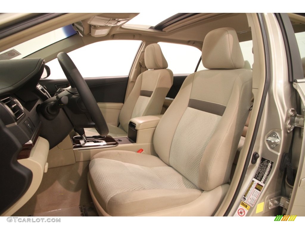 2013 Camry XLE - Champagne Mica / Ivory photo #6