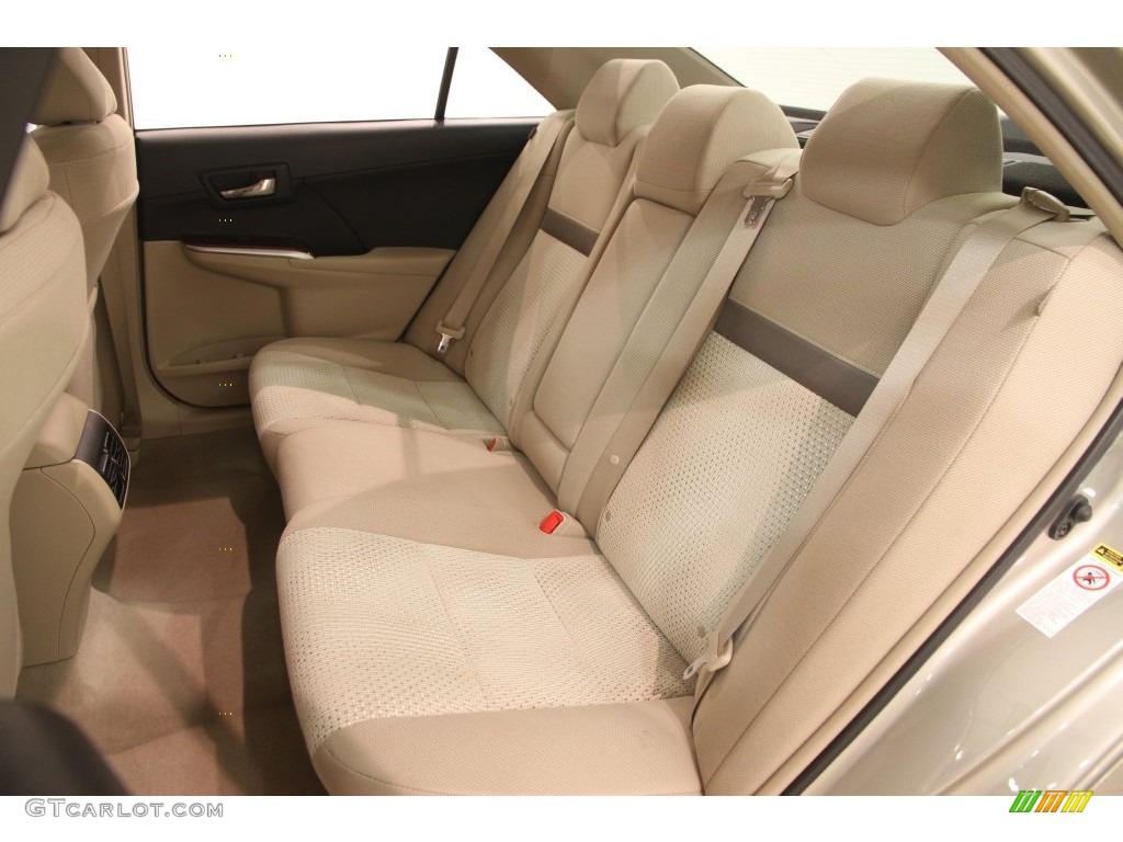 2013 Camry XLE - Champagne Mica / Ivory photo #18