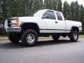 1997 Olympic White Chevrolet C/K K1500 Silverado Extended Cab 4x4  photo #12