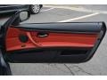 Coral Red/Black Door Panel Photo for 2013 BMW 3 Series #110665898