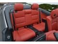 Coral Red/Black Rear Seat Photo for 2013 BMW 3 Series #110665919