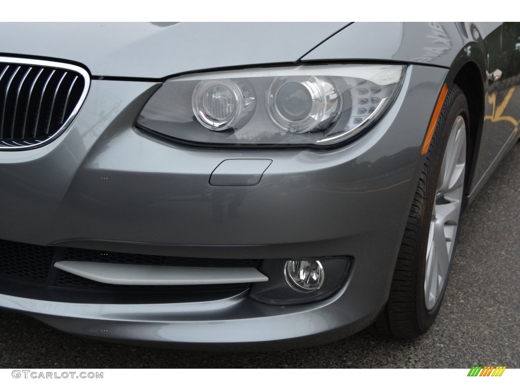 2013 3 Series 328i Convertible - Space Gray Metallic / Coral Red/Black photo #30