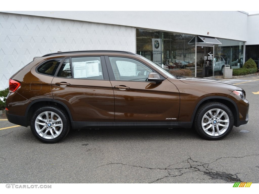 2015 X1 xDrive28i - Marrakesh Brown Metallic / Beige photo #2
