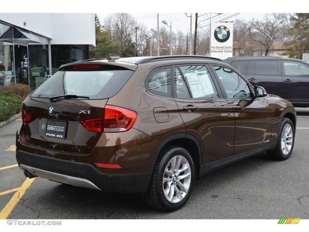 2015 X1 xDrive28i - Marrakesh Brown Metallic / Beige photo #3