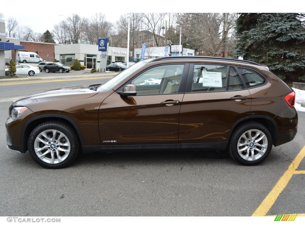 2015 X1 xDrive28i - Marrakesh Brown Metallic / Beige photo #5