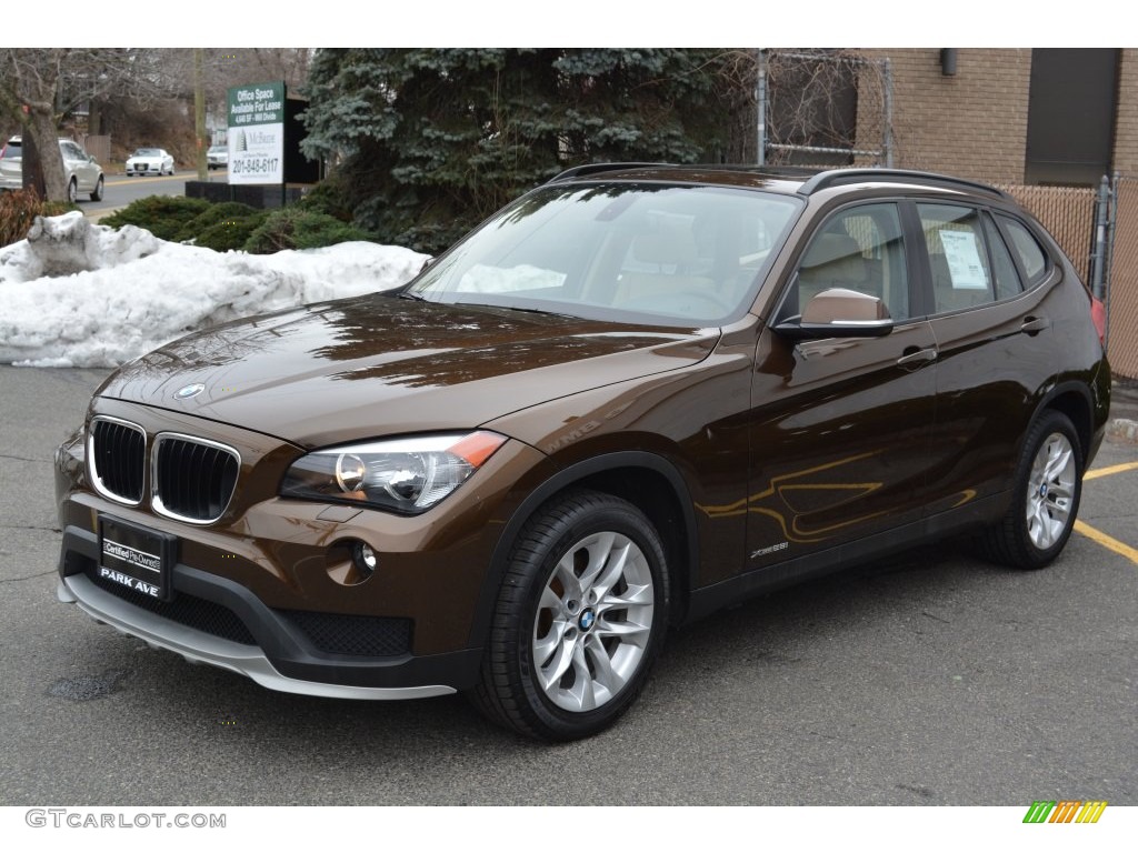 2015 X1 xDrive28i - Marrakesh Brown Metallic / Beige photo #6