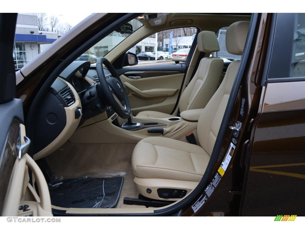 2015 X1 xDrive28i - Marrakesh Brown Metallic / Beige photo #11