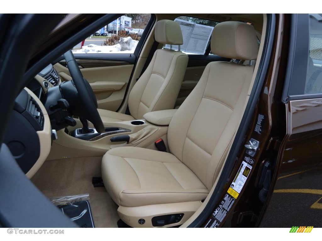 2015 X1 xDrive28i - Marrakesh Brown Metallic / Beige photo #13