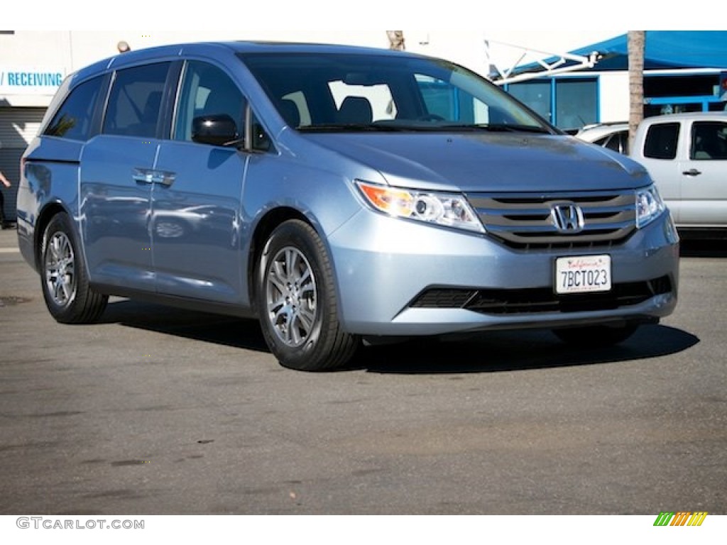 2013 Odyssey EX-L - Celestial Blue Metallic / Gray photo #1