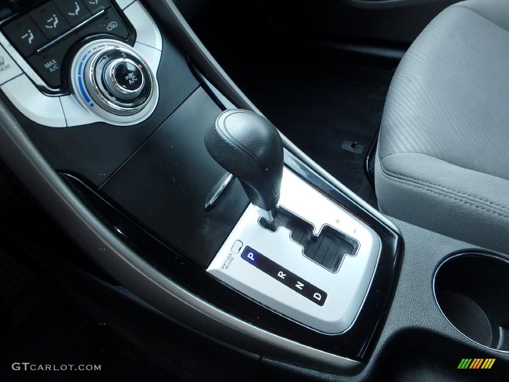 2012 Elantra GLS - Black Diamond / Gray photo #21
