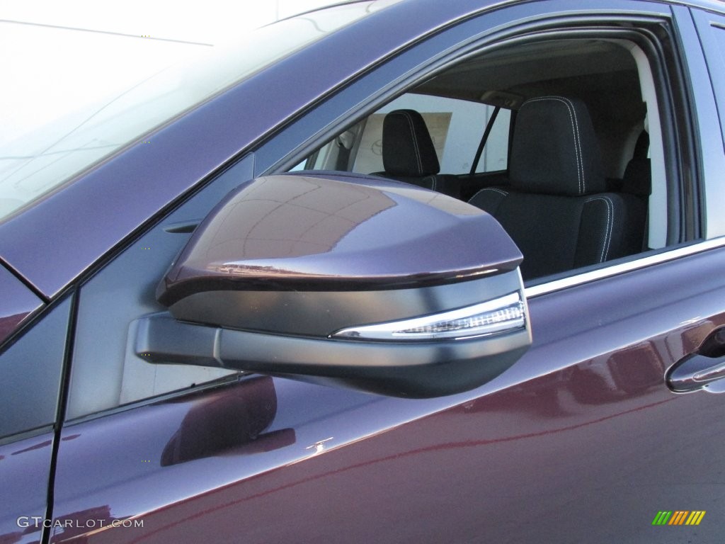 2016 RAV4 XLE - Black Currant Metallic / Black photo #12