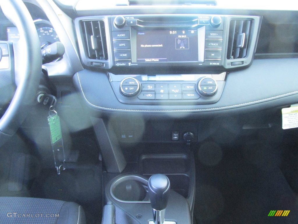2016 RAV4 XLE - Black Currant Metallic / Black photo #26