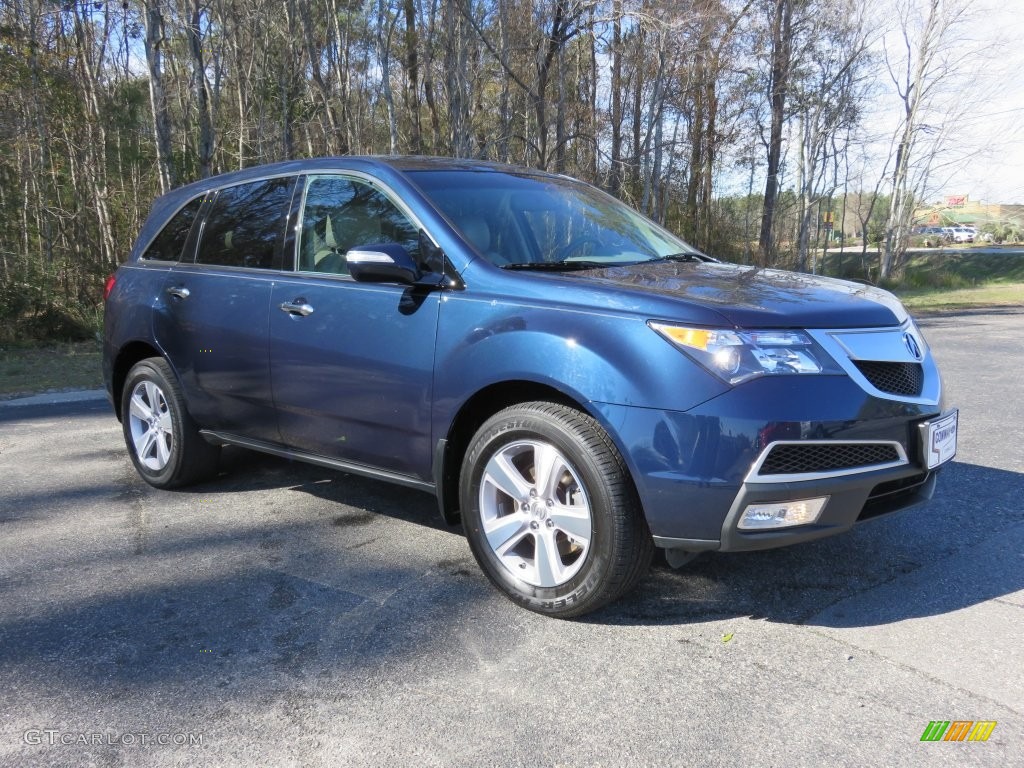 2013 MDX SH-AWD - Bali Blue Pearl / Graystone photo #1