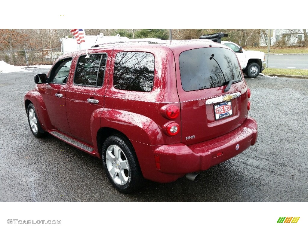2007 HHR LT - Sport Red Metallic / Ebony Black photo #11