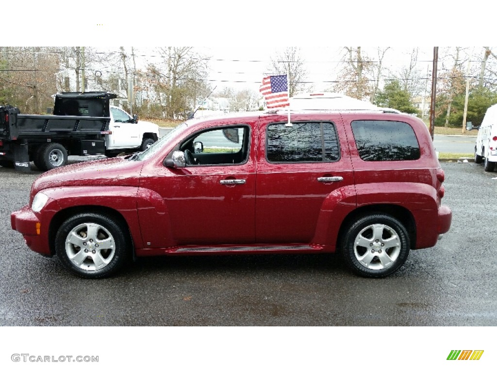 2007 HHR LT - Sport Red Metallic / Ebony Black photo #12