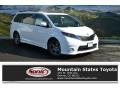 2016 Super White Toyota Sienna SE  photo #1