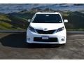 2016 Super White Toyota Sienna SE  photo #2