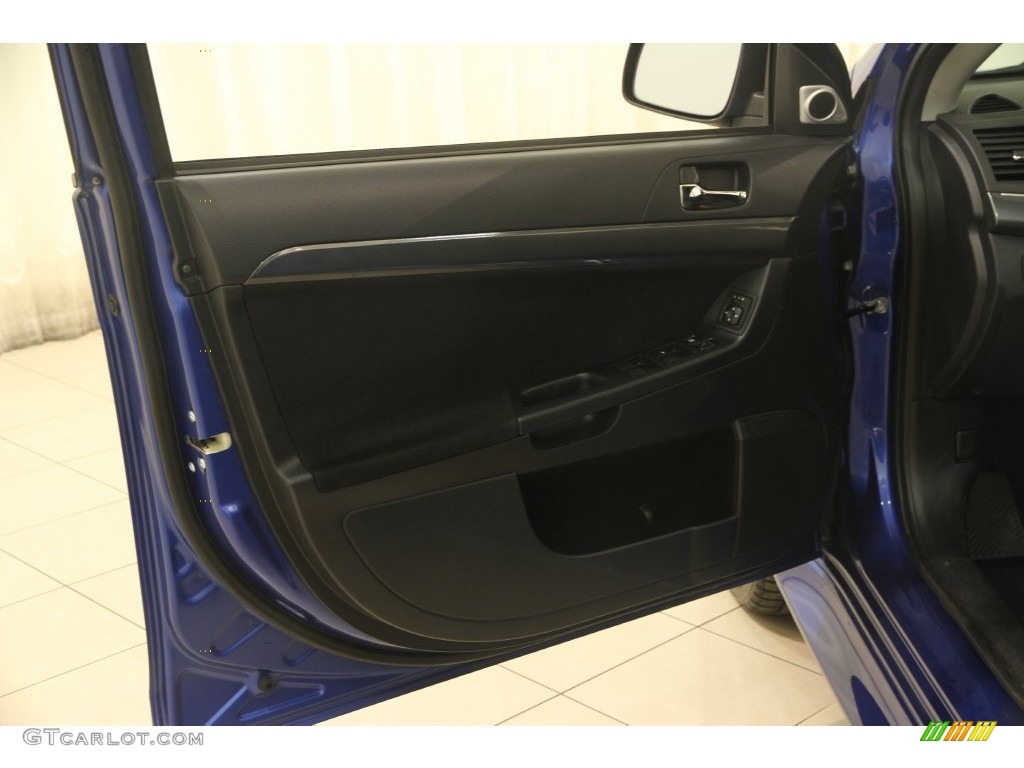 2010 Lancer GTS - Octane Blue Metallic / Black photo #4