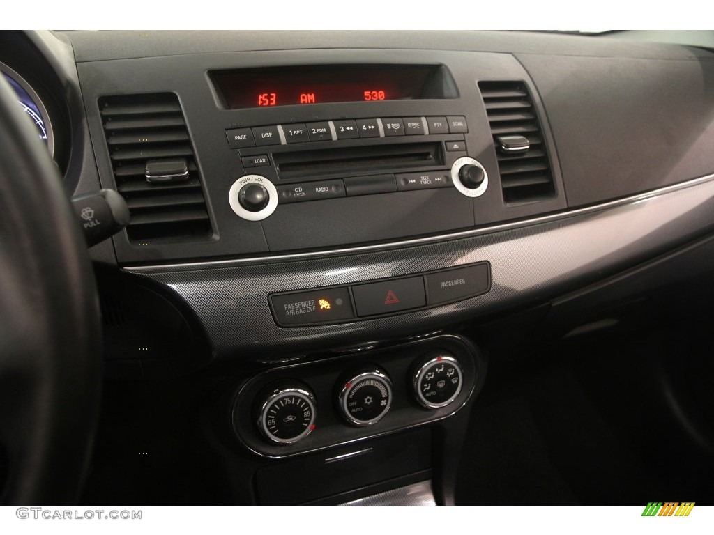 2010 Lancer GTS - Octane Blue Metallic / Black photo #8