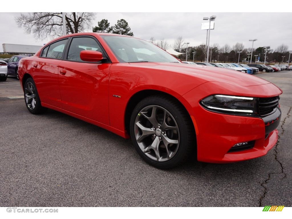 2016 Charger R/T - TorRed / Black photo #4
