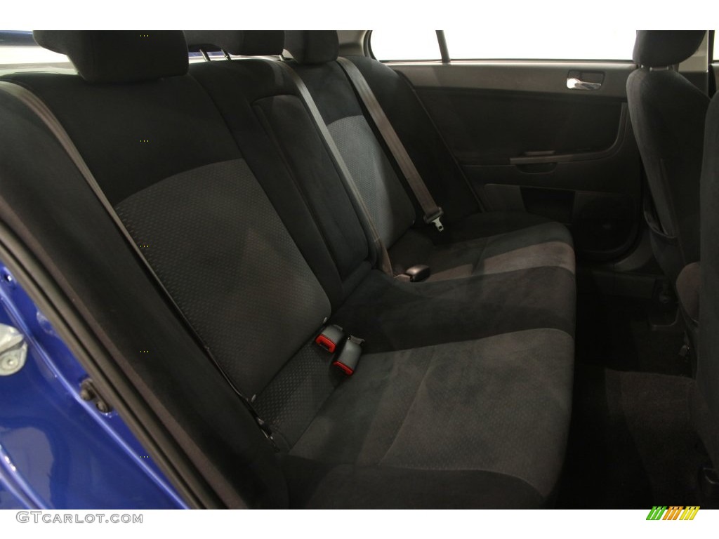 2010 Lancer GTS - Octane Blue Metallic / Black photo #12