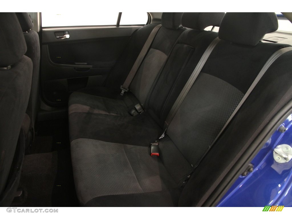 2010 Lancer GTS - Octane Blue Metallic / Black photo #13