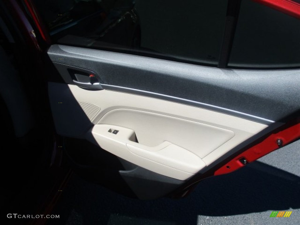 2017 Elantra Limited - Red / Beige photo #15