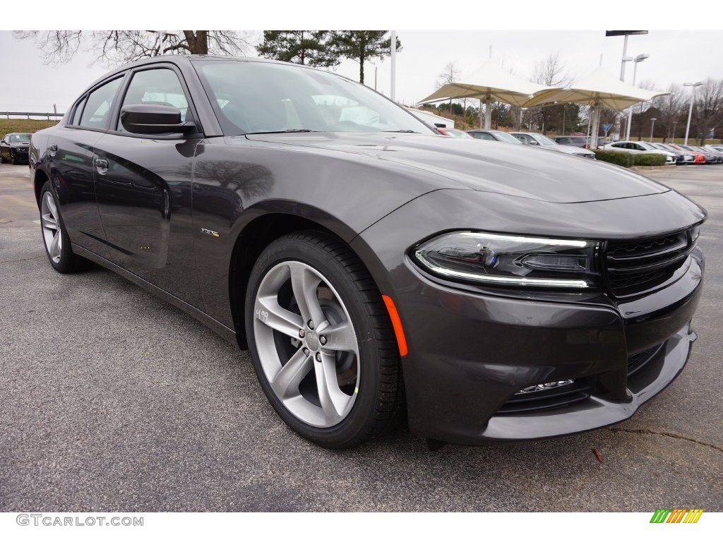 Granite Crystal Metallic 2016 Dodge Charger R/T Exterior Photo #110676286