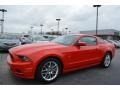 2014 Race Red Ford Mustang V6 Premium Coupe  photo #6