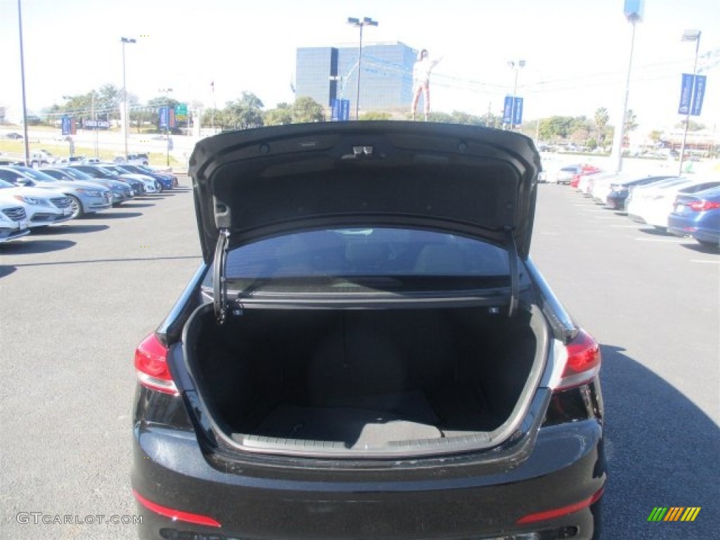 2017 Elantra SE - Black / Gray photo #16