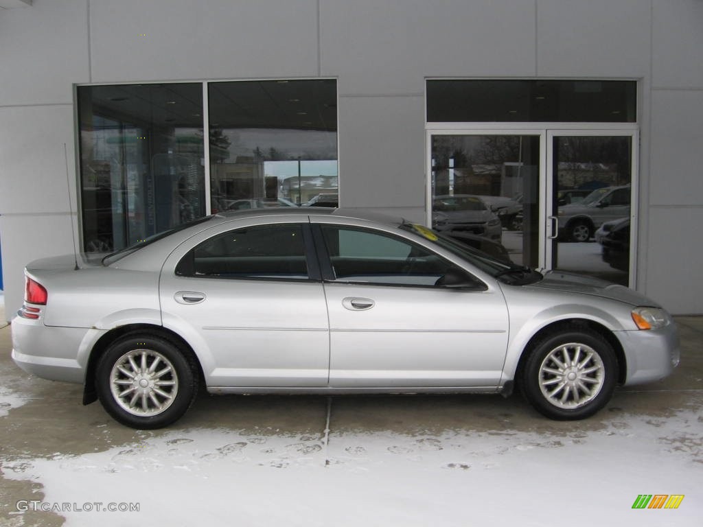 2006 Stratus SXT Sedan - Silver Steel Metallic / Dark Slate Grey photo #2