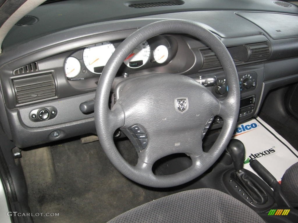 2006 Stratus SXT Sedan - Silver Steel Metallic / Dark Slate Grey photo #6