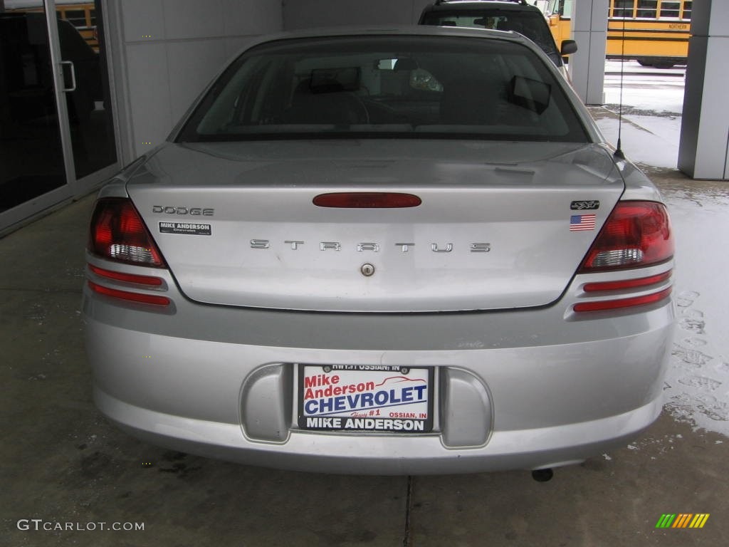 2006 Stratus SXT Sedan - Silver Steel Metallic / Dark Slate Grey photo #15