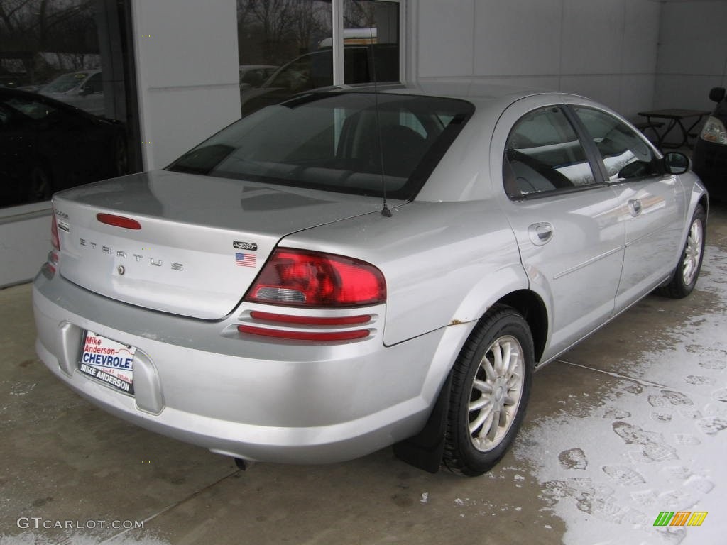 2006 Stratus SXT Sedan - Silver Steel Metallic / Dark Slate Grey photo #16