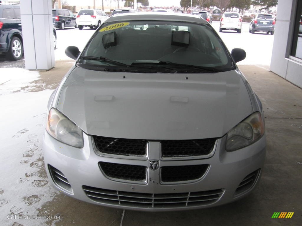 2006 Stratus SXT Sedan - Silver Steel Metallic / Dark Slate Grey photo #21