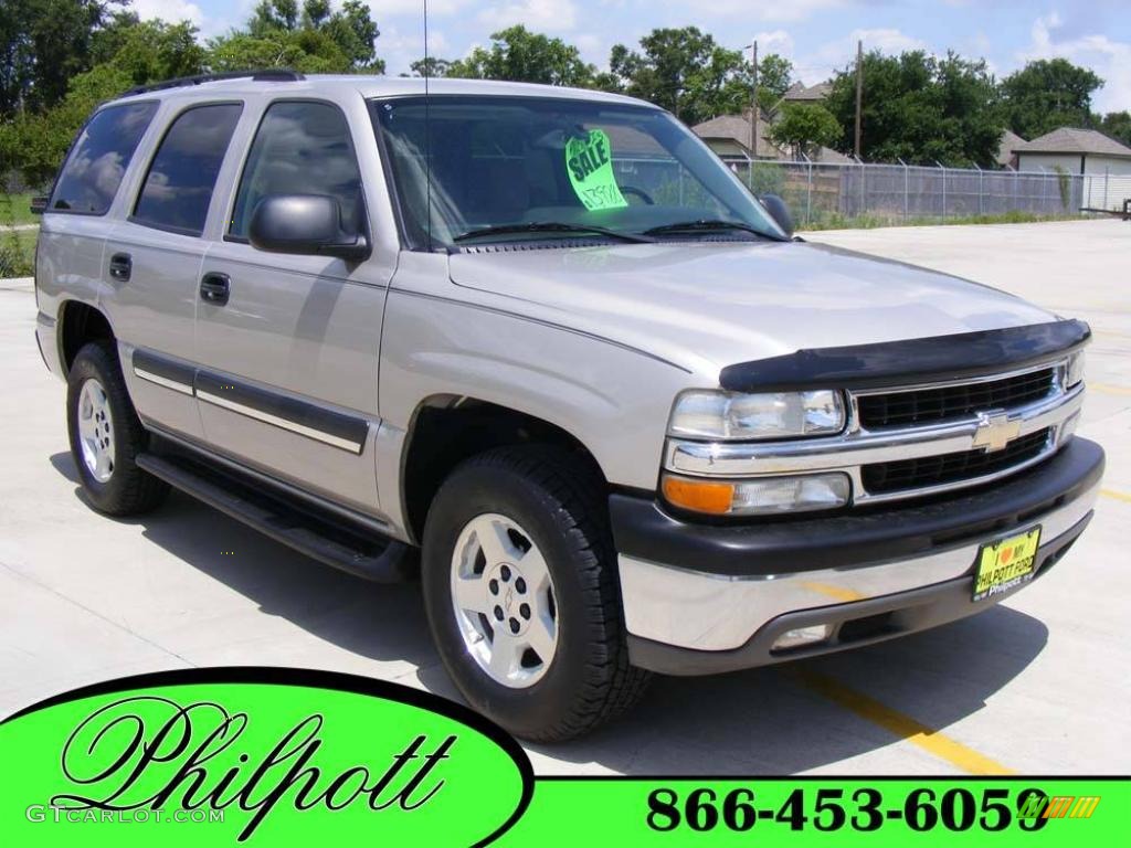 Silver Birch Metallic Chevrolet Tahoe