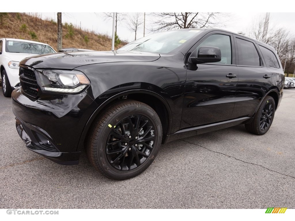 Brilliant Black Crystal Pearl 2016 Dodge Durango SXT Exterior Photo #110681222