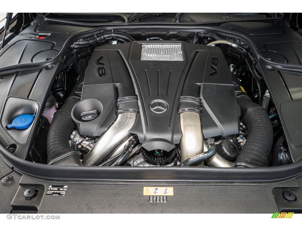 2016 Mercedes-Benz S 550 4Matic Coupe 4.7 Liter biturbo DI DOHC 32-Valve VVT V8 Engine Photo #110682338