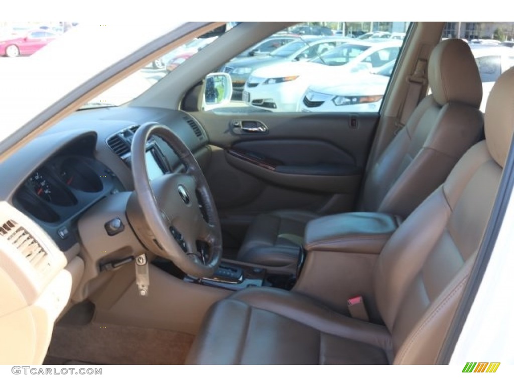 2003 MDX Touring - Taffeta White / Saddle photo #15