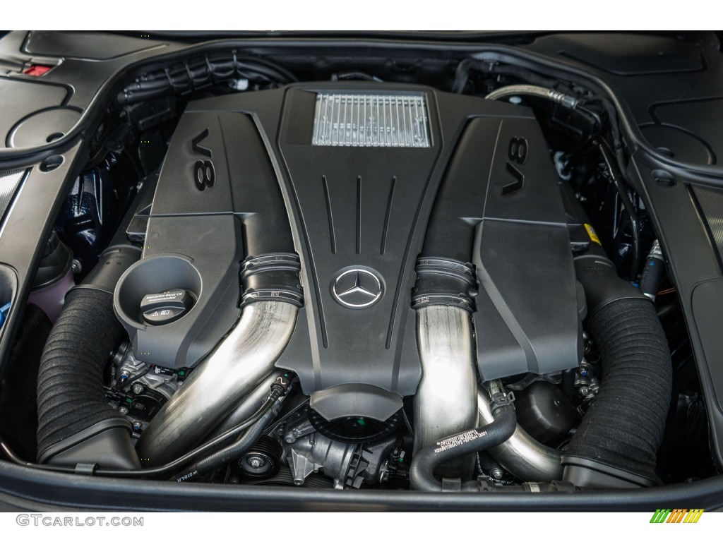 2016 Mercedes-Benz S 550 4Matic Coupe 4.7 Liter biturbo DI DOHC 32-Valve VVT V8 Engine Photo #110682788